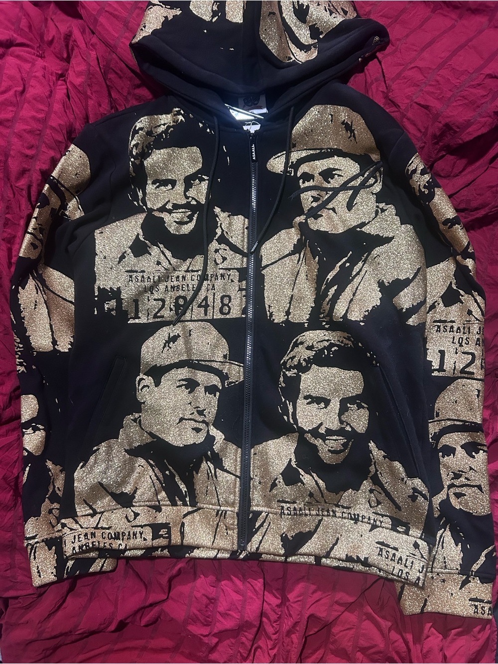 Asaali Cartel Hoodie Gold XL